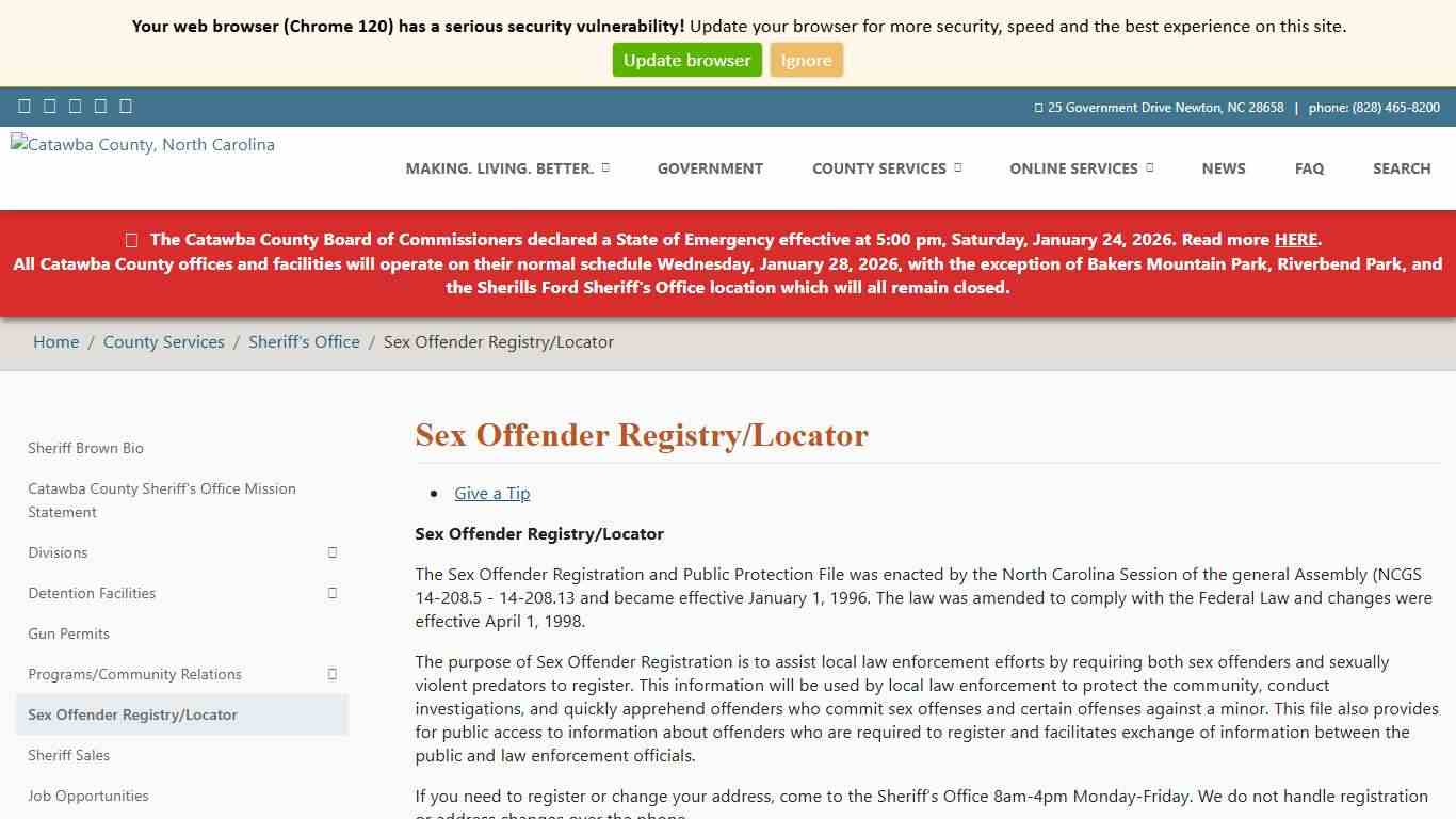 Catawba County, North Carolina